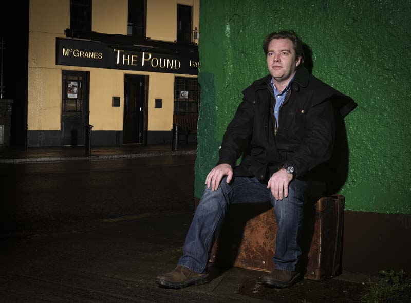 Alan Pentony - Leaving Ireland, David Monahan