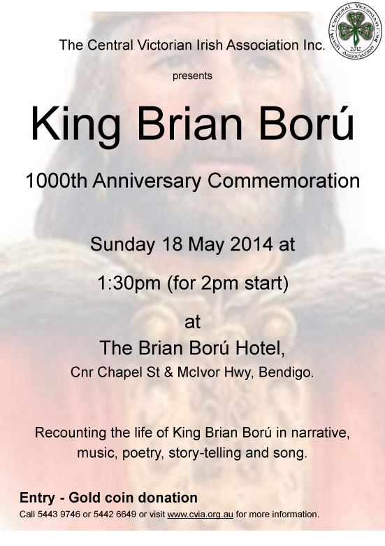 King Brian Boru 1000th Anniversary Commemoration