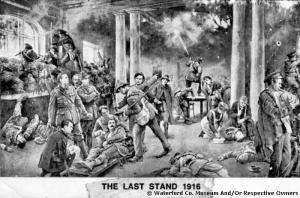 Inside the GPO - artist's impression. Credit Waterford Museum