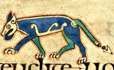 Wolf. Book of Kells