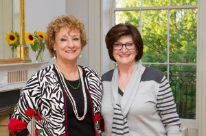 Perry McIntyre and Liz Rushen, publishers at Anchor Books, recently at Mansion House, Dublin.