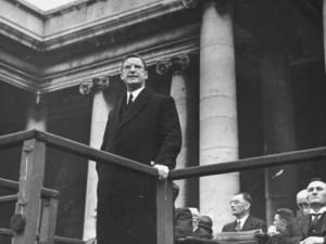De Valera as Taoiseach. Credit AllPosters