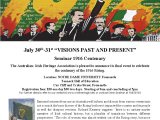 1916 Commemoration Seminar in&nbsp;Perth