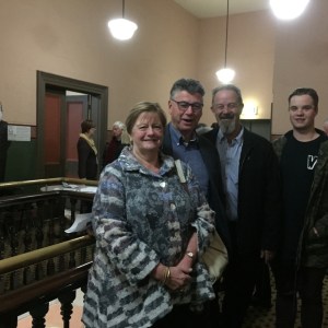 Casement family members at premiere of new play about Sir Roger Casement.