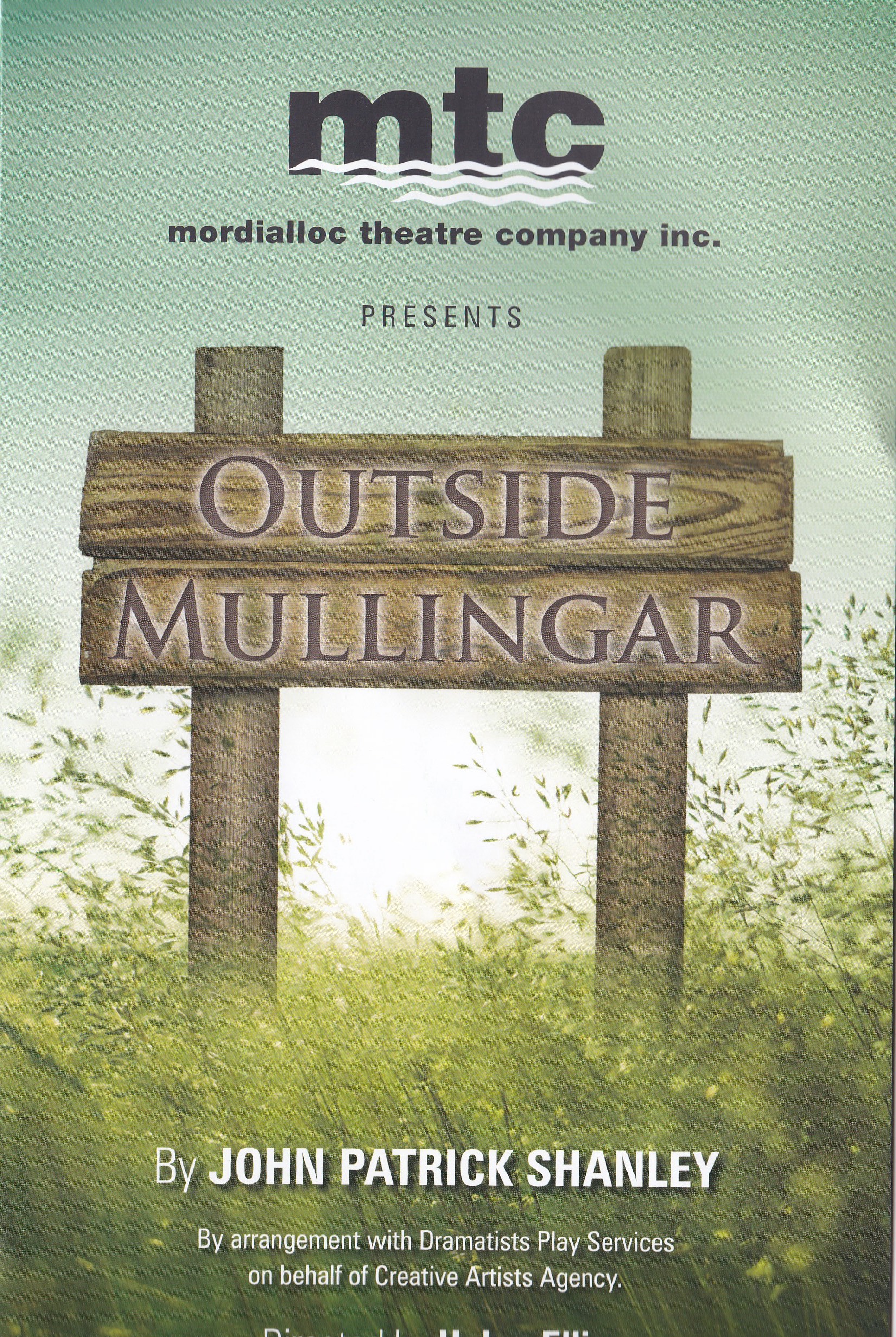Outside Mullingar Script Outside Mullingar | Tinteán